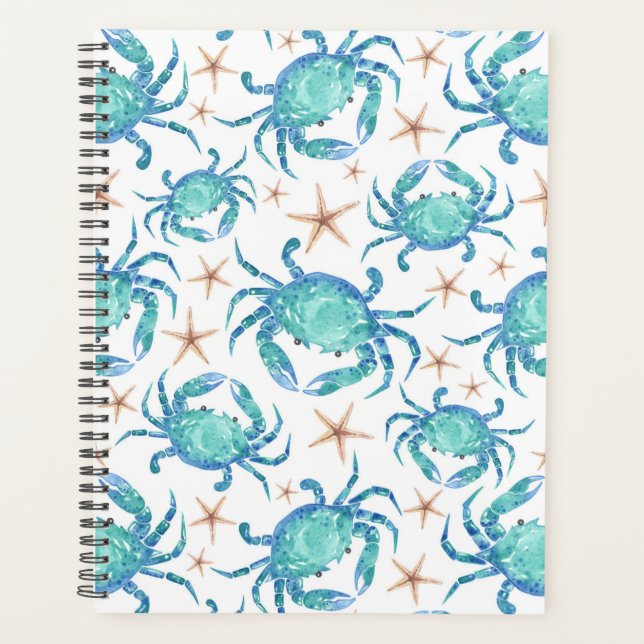 Unique Crabs Planner Journal Planer (Vorderseite)
