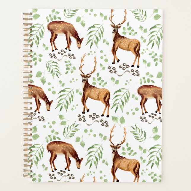 Unique Deer Planner Journal Planer (Vorderseite)