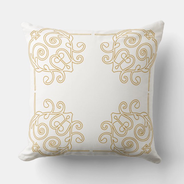 Unique design of luxury ethnic motif pillow kissen (Vorderseite)