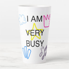 Unique Designs Iam Very Busy Milchtasse