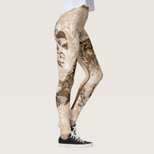 Unique Dessert Ephemera Camouflage Pattern Leggings
