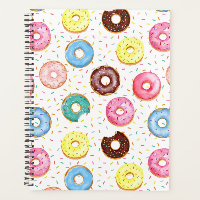 Unique Donuts Planner Journal Planer (Vorderseite)
