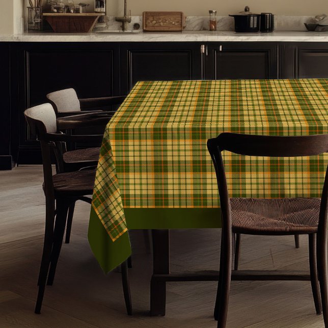 Unique Fall Autumn Tablecloth Elegant Checkered Tischdecke (Unique Fall Autumn Tablecloth Elegant Checkered)