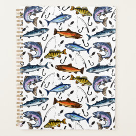 Unique Fishing Planner Journal Planer
