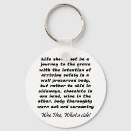 Unique funny over the hill birthday keychain gifts schlüsselanhänger