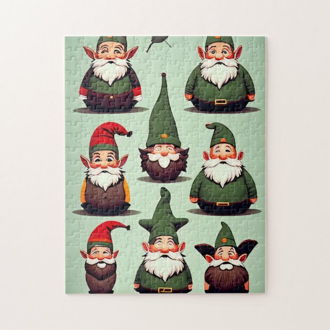 Unique Gnomes Puzzle - 252 Stück (Vertikal)