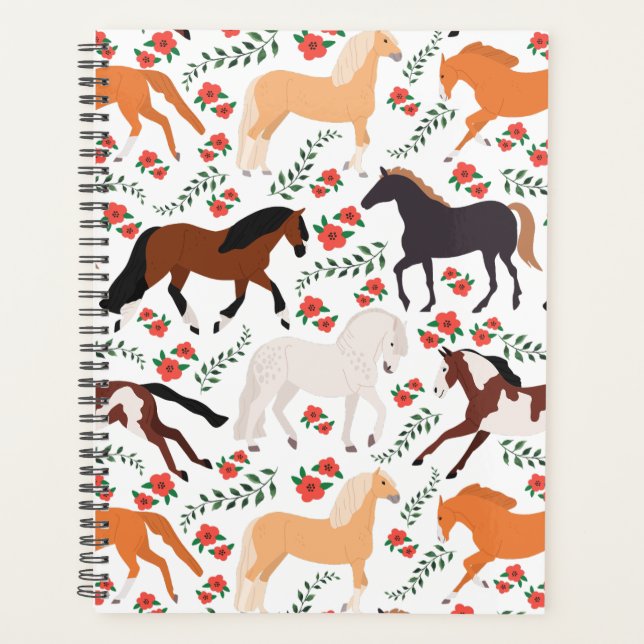 Unique Horse Planner Journal Planer (Vorderseite)