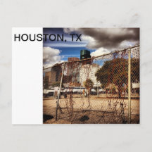 Unique Houston Postcard