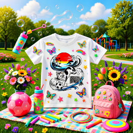 Unique Japanese Soccer Cat Gift for Anime & Footba T-Shirt