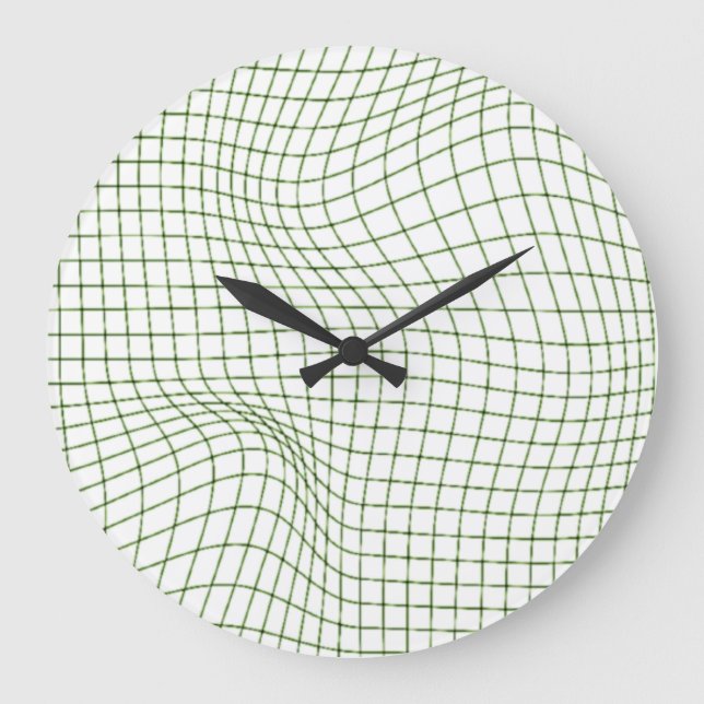 Unique Linear Designing clock  Große Wanduhr (Vorderseite)