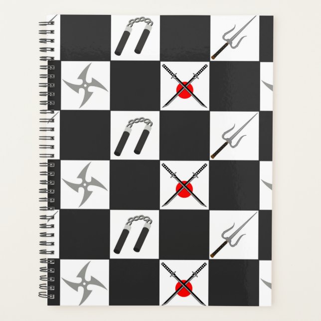 Unique Martial Arts Planner Journal Planer (Vorderseite)
