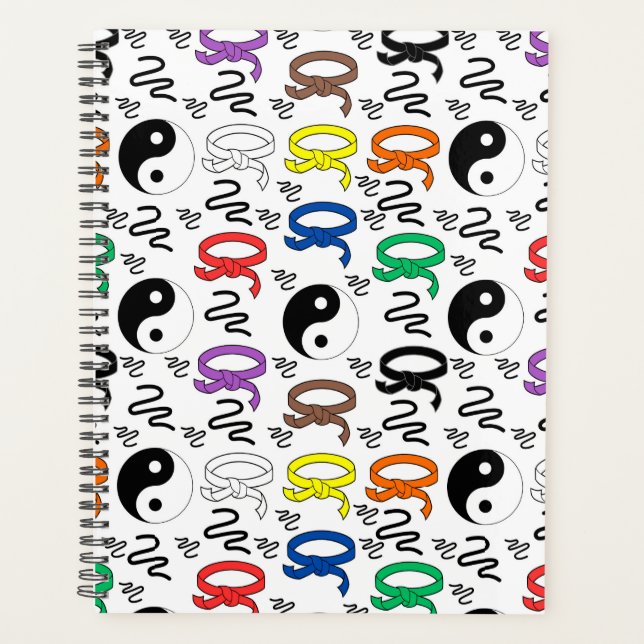 Unique Martial Arts Planner Journal Planer (Vorderseite)