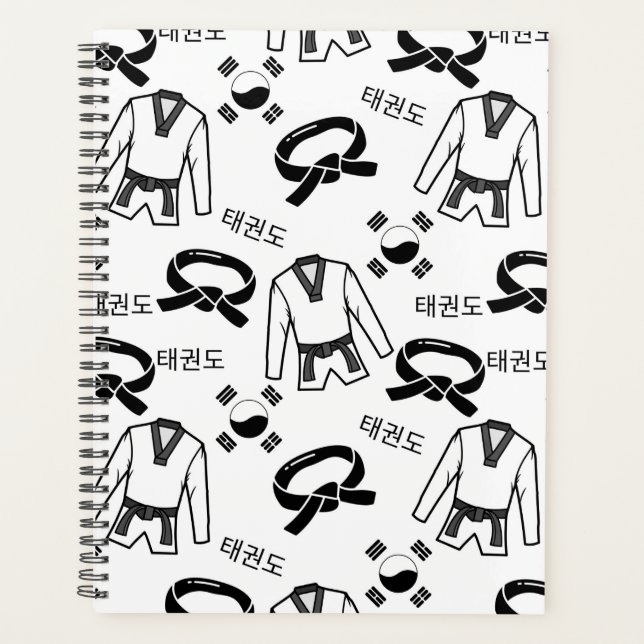 Unique Martial Arts Planner Journal Planer (Vorderseite)