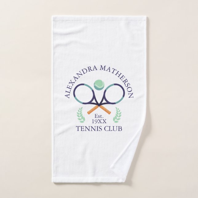 Unique Modern Club Sports Team Player Women Tennis Handtuch (Handtuch)