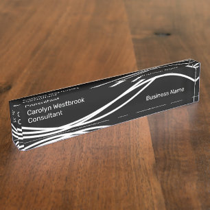 Unique Modern Office Führungskraft Namensplakette