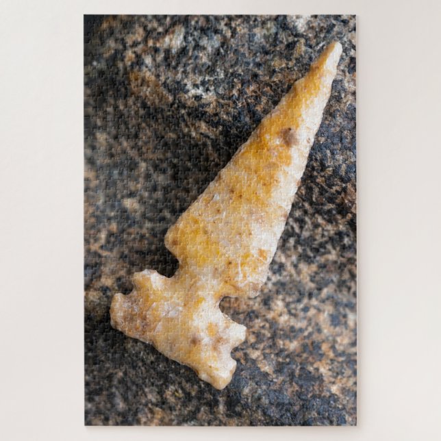 Unique Native American Arrowhead Jigsaw Puzzle (Vertikal)