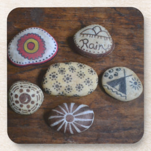 Unique Native American Folk Symbols Untersetzer