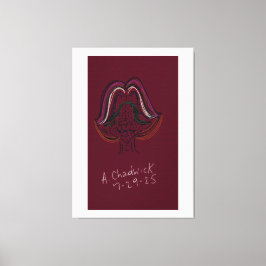 Unique Original Animation Stretched Canvas Leinwanddruck