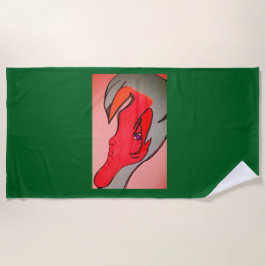 Unique Original Character Art Strandtuch