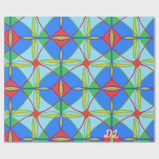 Unique Pattern Abstract  Wrapping Paper Geschenkpapier