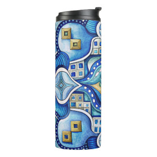 Unique Pattern Design Thermosbecher