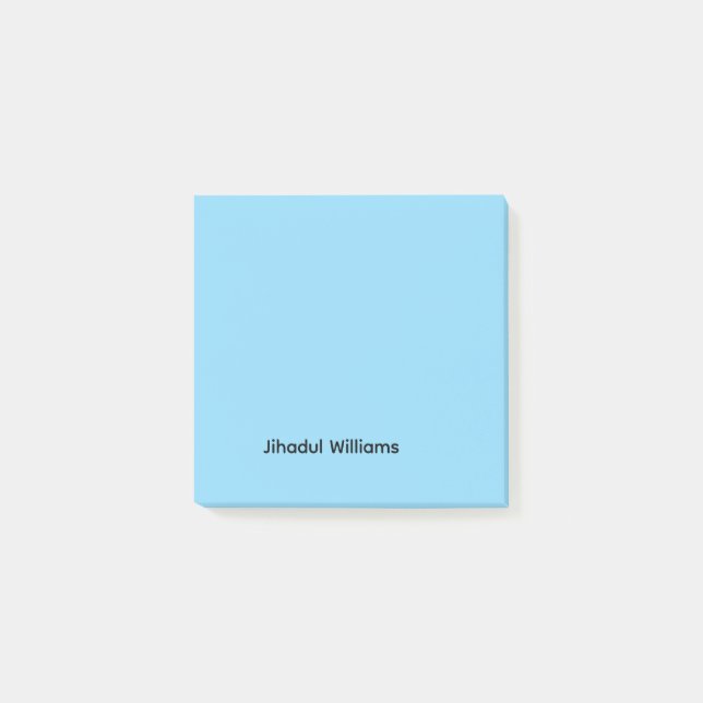 Unique  post-it klebezettel (Vorderseite)