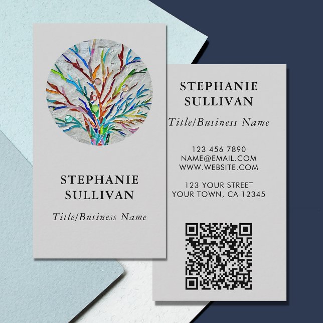 Unique QR Code Visitenkarte (Von Creator hochgeladen)