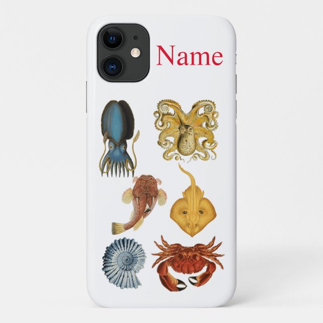 Unique Sea Beings Assortiment Thunder_Cove Case-Mate iPhone Hülle (Rückseite)