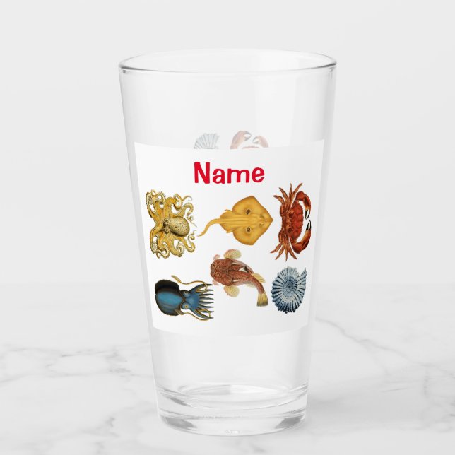 Unique Sea Beings Assortiment Thunder_Cove Glas (Vorderseite)