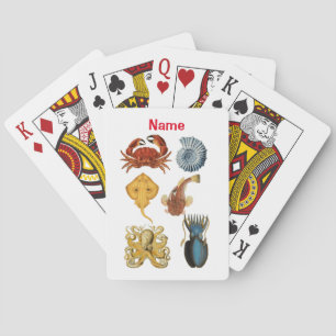 Unique Sea Beings Assortiment Thunder_Cove Spielkarten