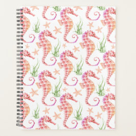 Unique Seahorses Planner Journal Planer