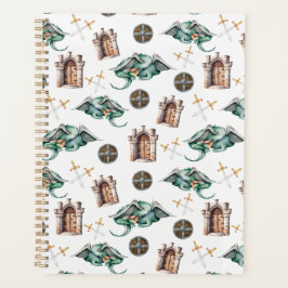 Unique Sleeping Dragons Planner Journal Planer