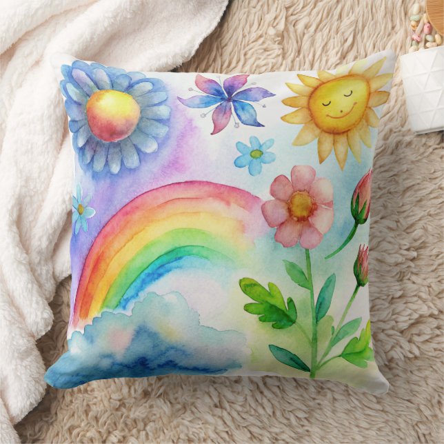 Unique summer beach Design cushion Kissen (Decke)