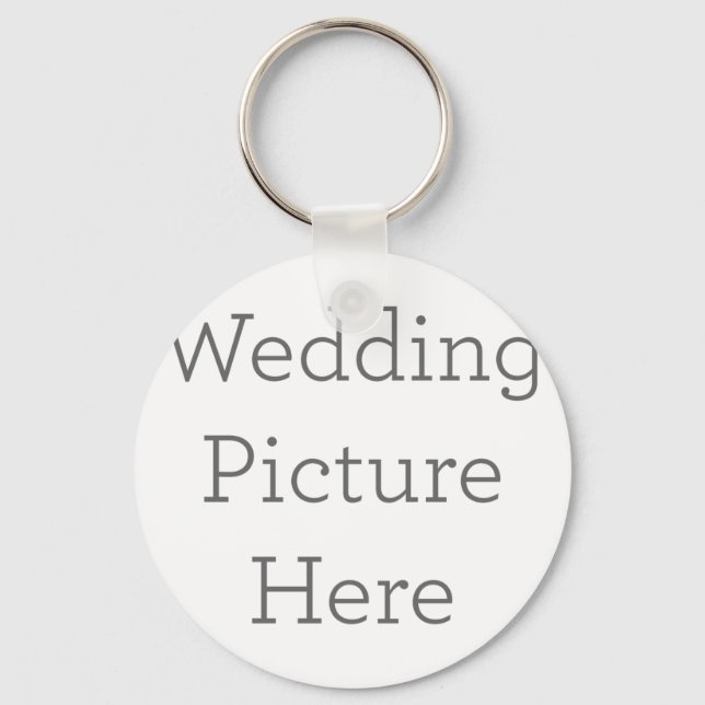 Kreisförmiger Schlüsselanhänger aus Metall, 5,08cm (Vorderseite)