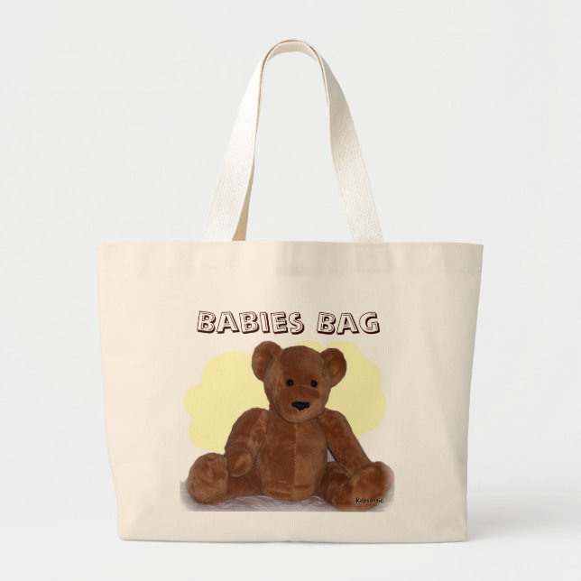 Unisex Babies Diaper Bag Jumbo Stoffbeutel (Vorne)