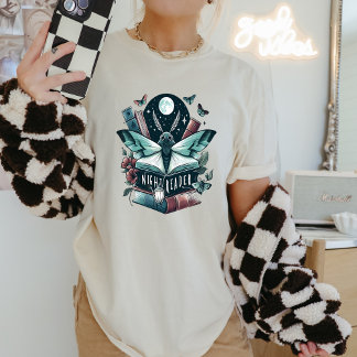 Unisex Bequemes T-Shirt für Bücherliebhaber Tri-Blend Shirt