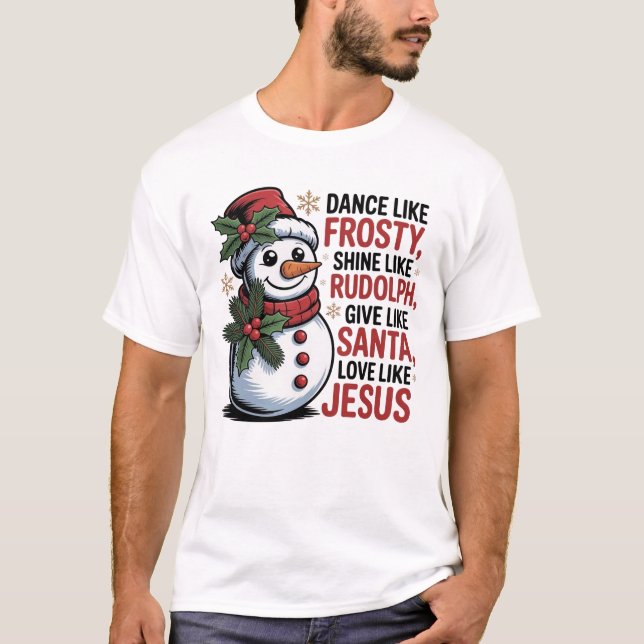 Unisex Christlicher T - Shirt (Vorderseite)