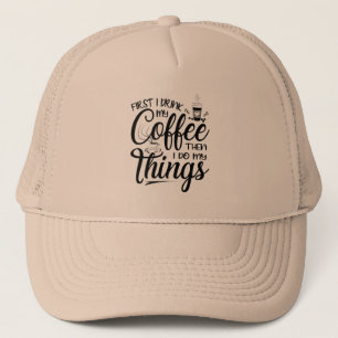 Unisex Coffee Shop Truckerkappe