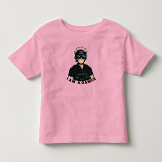 Unisex Cooles Anime-Gamer-Jungen-, Urban-Grafik-T- Kleinkind T-shirt