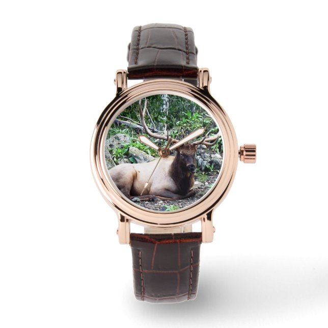 Unisex Elk watch Armbanduhr (Vorderseite)