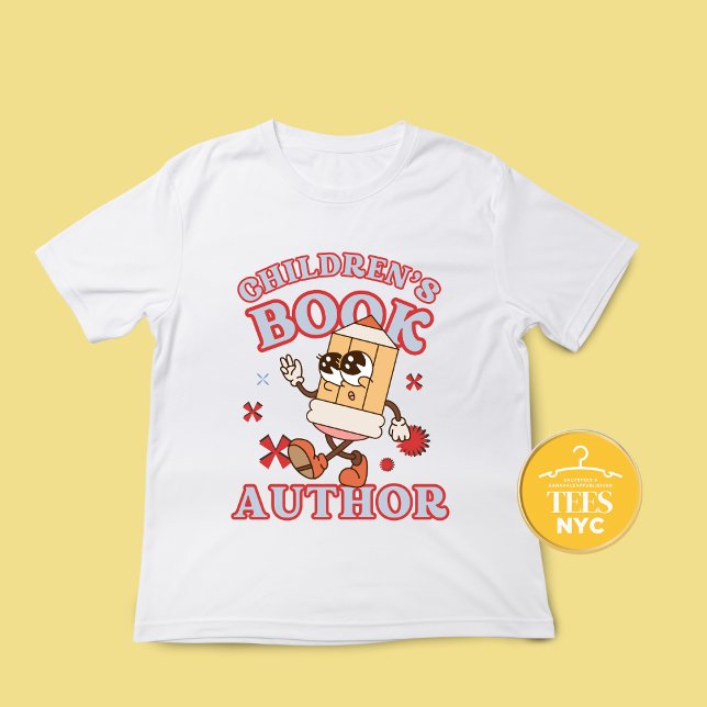 Unisex Groovy T - Shirt, Autor des Kinderbuchs T-Shirt (Von Creator hochgeladen)