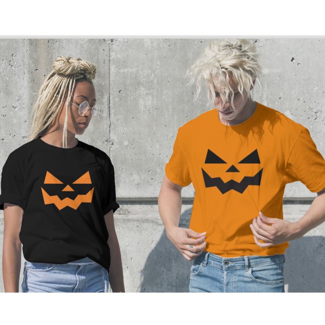 Unisex Halloween Jack-O-Lantern-T - Shirt (Von Creator hochgeladen)
