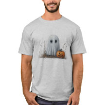 Unisex Halloween Kürbisgesicht und Geist