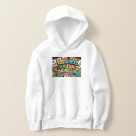 Unisex Kids Hoodie- Retro Nostalgie Hoodie. Hoodie