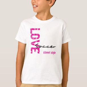 Unisex-Liebe-Fußball-Strassenstyle-Kinder-T-Shirt T-Shirt