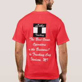 Unisex like Trucking T-Shirt mit Logo