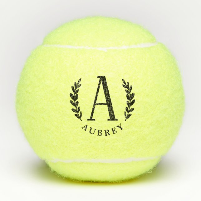 Unisex Monogram Tennis Ball (Vorderseite)