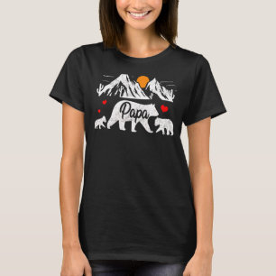 Unisex Papa Bear präsentiert Frauen Jugendliche T-Shirt