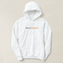 Unisex-Pullover-Hoodie für Erwachsene - Weiß