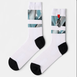Unisex Socks Trend Abstrakt Blauer Ozean Socken
